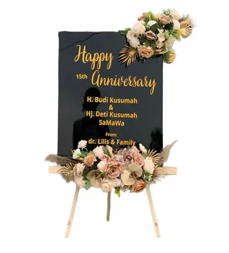 Papan Bunga Akrilik Radiant Center Ciputat