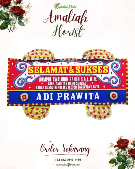 Papan Bunga Ucapan Selamat Radiant Center Ciputat